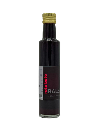 Rote Bete mit Apfel Balsam 4 % Säure 250 ml ( 34,80 €/ltr.)