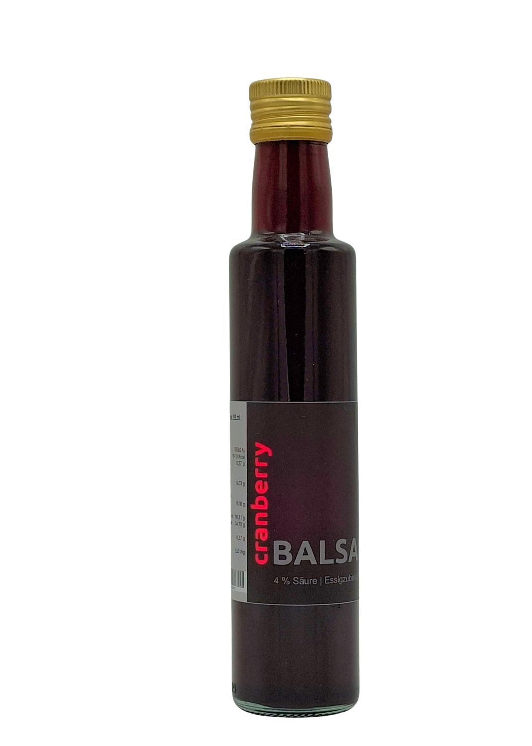 Cranberry-Balsam 4 % Säure 250 ml ( 34,80 €/ltr.)