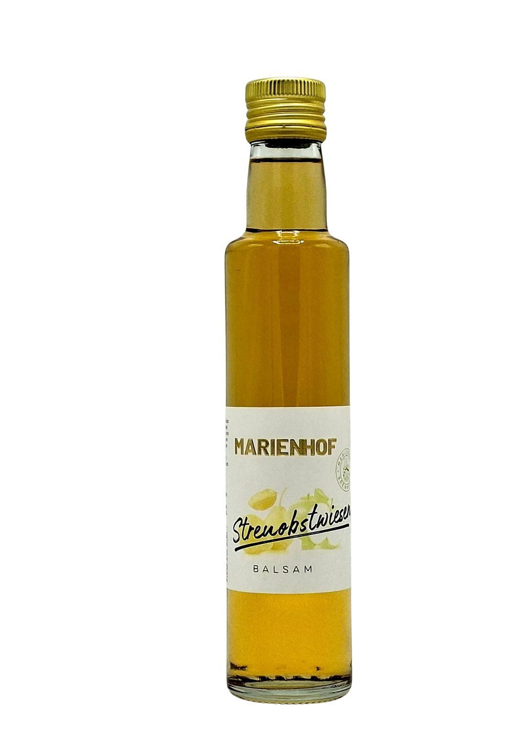 Marienhof Streuobstwiesen-Balsam 3 % Säure 250 ml (31,80 € / ltr.) Marienhof Streuobstwiesen-Balsam 3 % Säure 250 ml (31,80 € / ltr.)