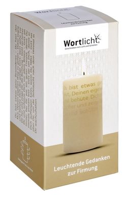 Wortlicht "Leuchtende Gedanken zur Firmung"