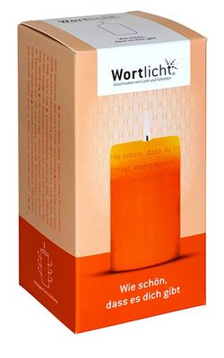 Wortlicht Wortlicht "Wie schön, dass es dich gibt"