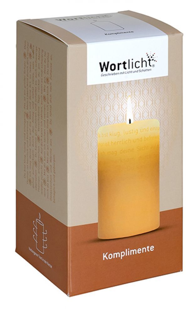 Wortlicht "Komplimente"