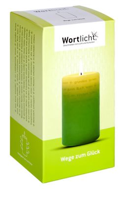 Wortlicht Wortlicht "Wege zum Glück"