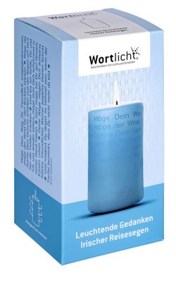 Wortlicht "Leuchtende Gedanken - Irischer Reisesegen"