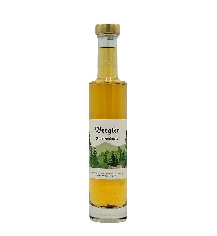 Bergler Kräuterschnaps  200 ml  38 % vol. (68,00 €/ltr.)
