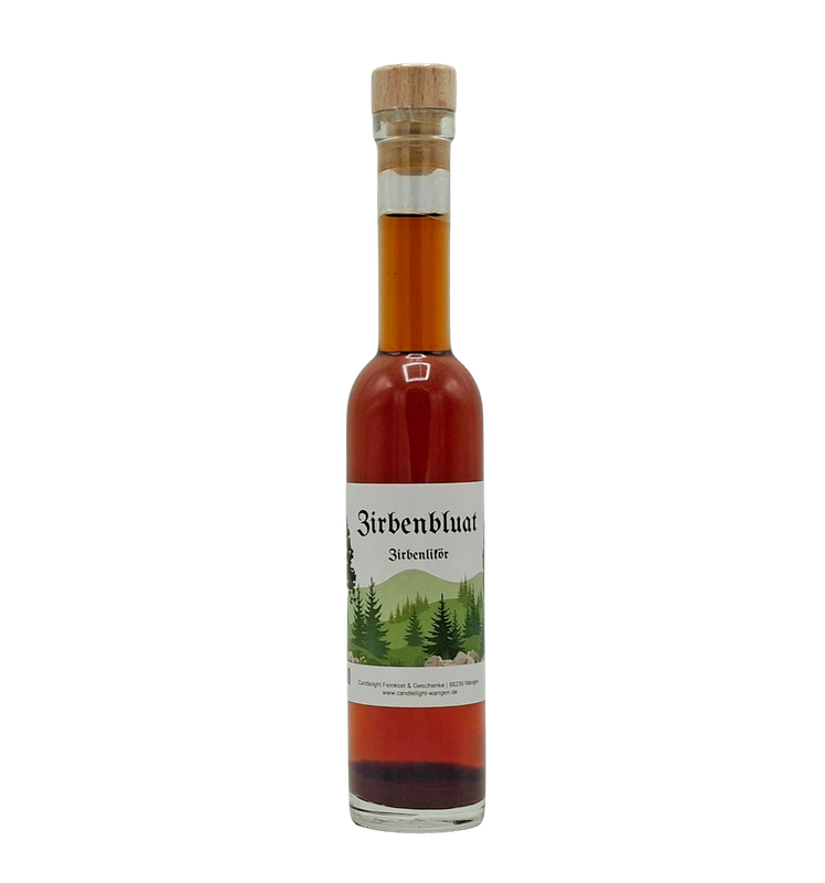 Zirbenbluat Zirbenlikör  200 ml  22 % vol. (99,50 € / ltr.)
