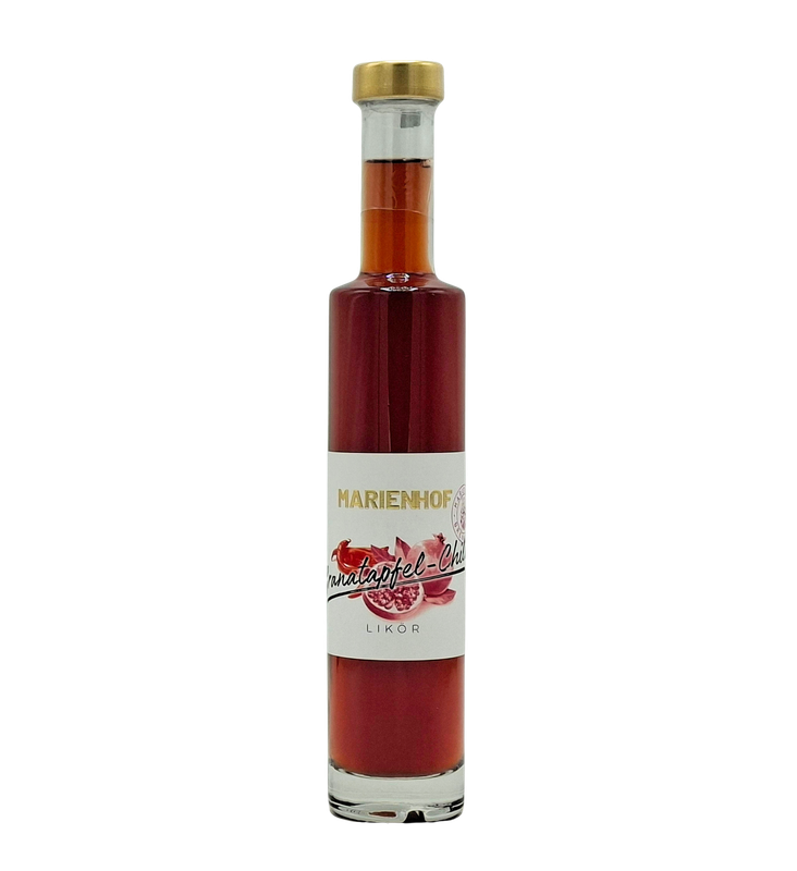 Marienhof Granatapfel-Chili Likör 200 ml  (54,75 € / ltr.)