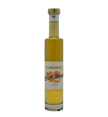 Marienhof Apricot Brandy Likör 25 % Vol. 200 ml (54,75 € / ltr.) Marienhof Apricot Brandy Likör 25 % Vol. 200 ml (54,75 € / ltr.)