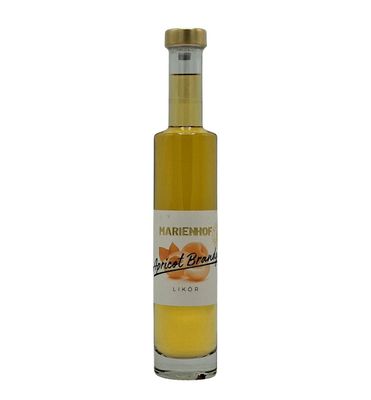 Marienhof Apricot Brandy Likör 25 % Vol. 200 ml (54,75 € / ltr.) Marienhof Apricot Brandy Likör 25 % Vol. 200 ml (54,75 € / ltr.)
