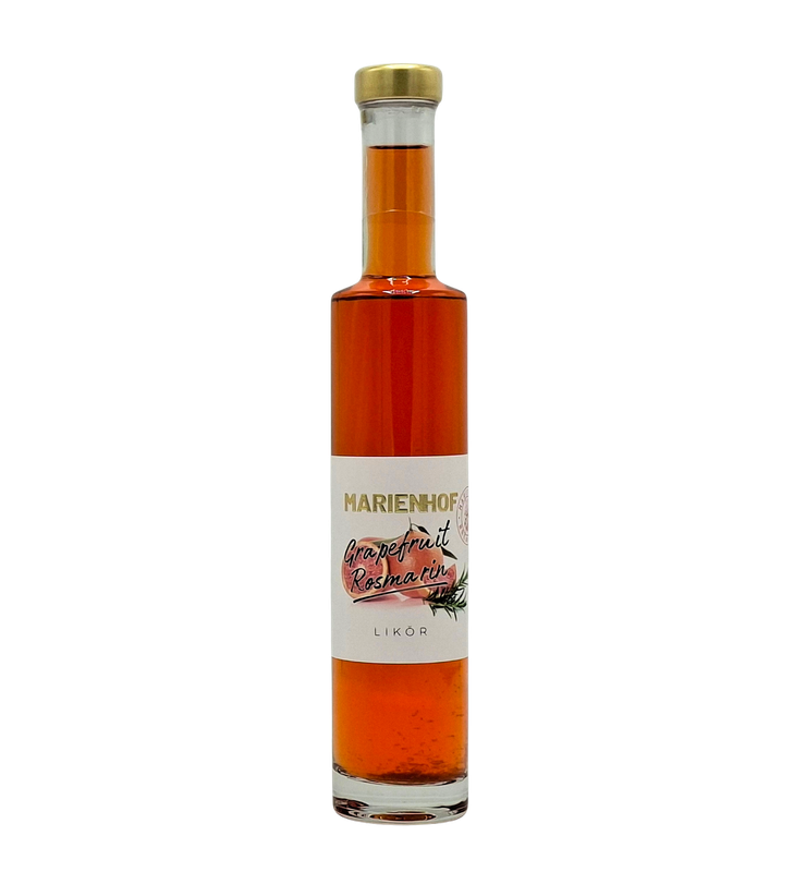 Marienhof Grapefruit-Rosmarin Likör 15 % Vol.  200 ml (54,75 €/ltr.)