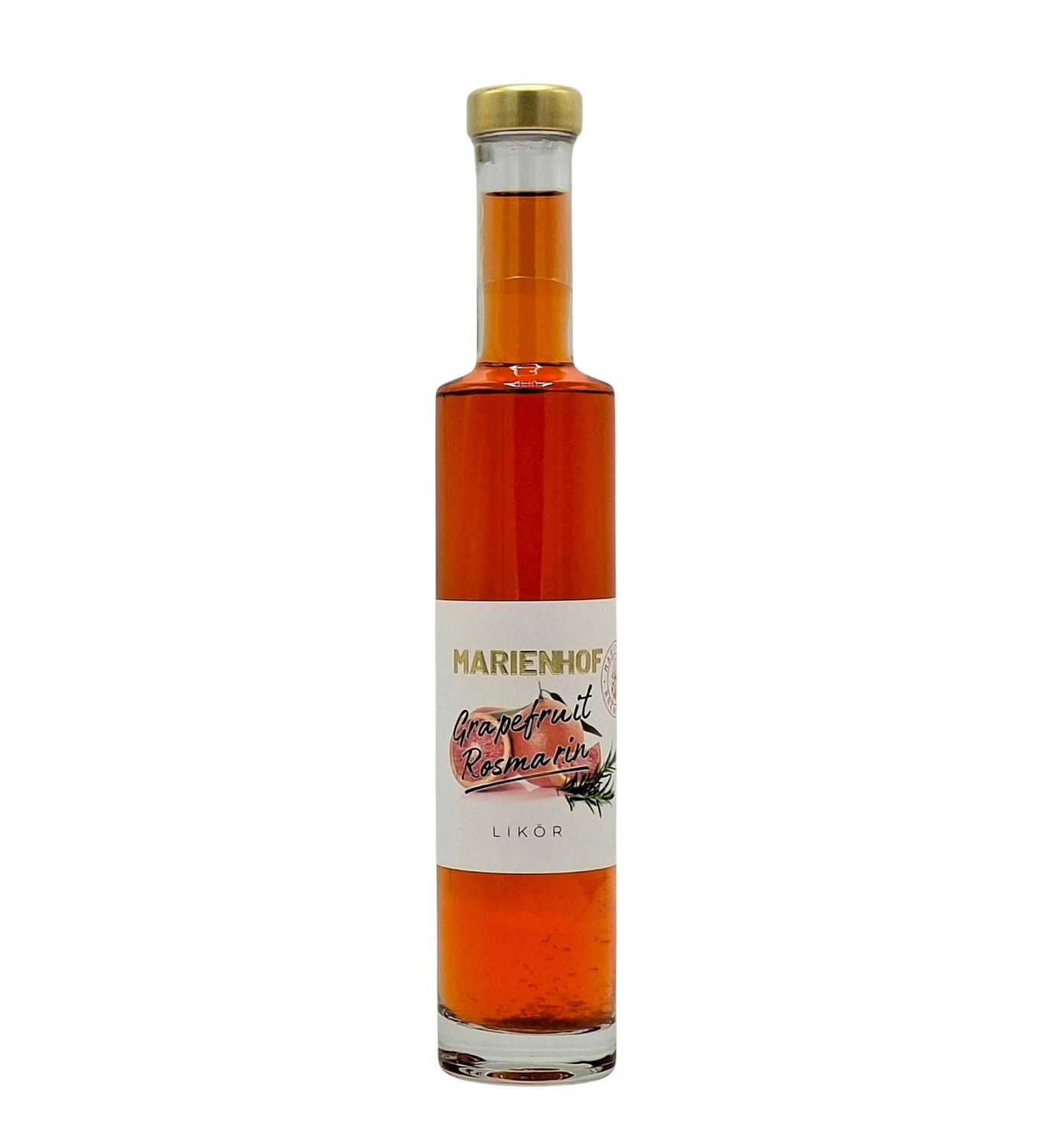 Marienhof Grapefruit-Rosmarin Likör 15 % Vol.  200 ml (54,75 €/ltr.)