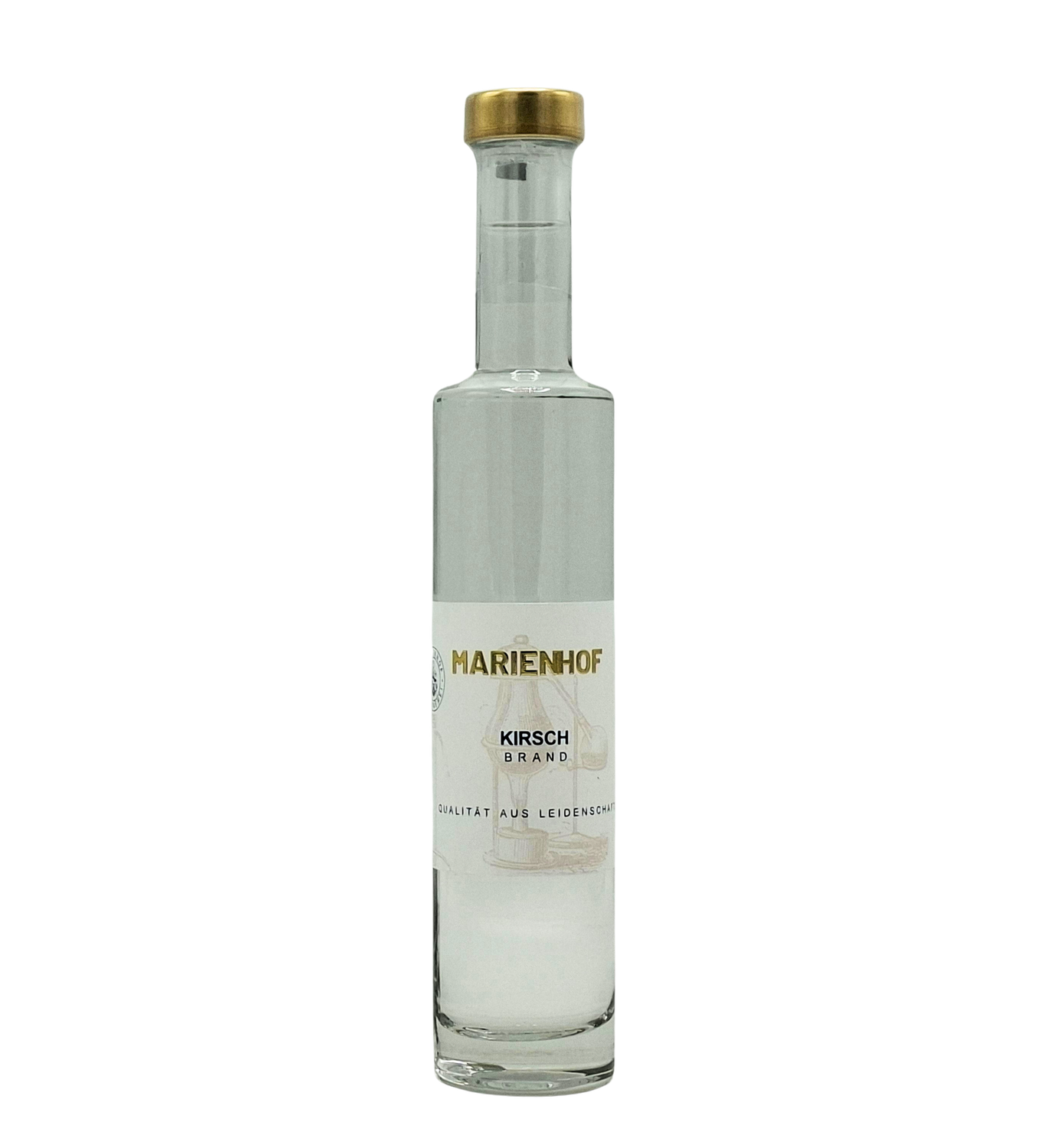 Marienhof Kirschwasser 40 % Vol. - Edelobstbrand 200 ml (68,00 €/ltr.) Marienhof Kirschwasser 40 % Vol. - Edelobstbrand 200 ml (68,00 €/ltr.)