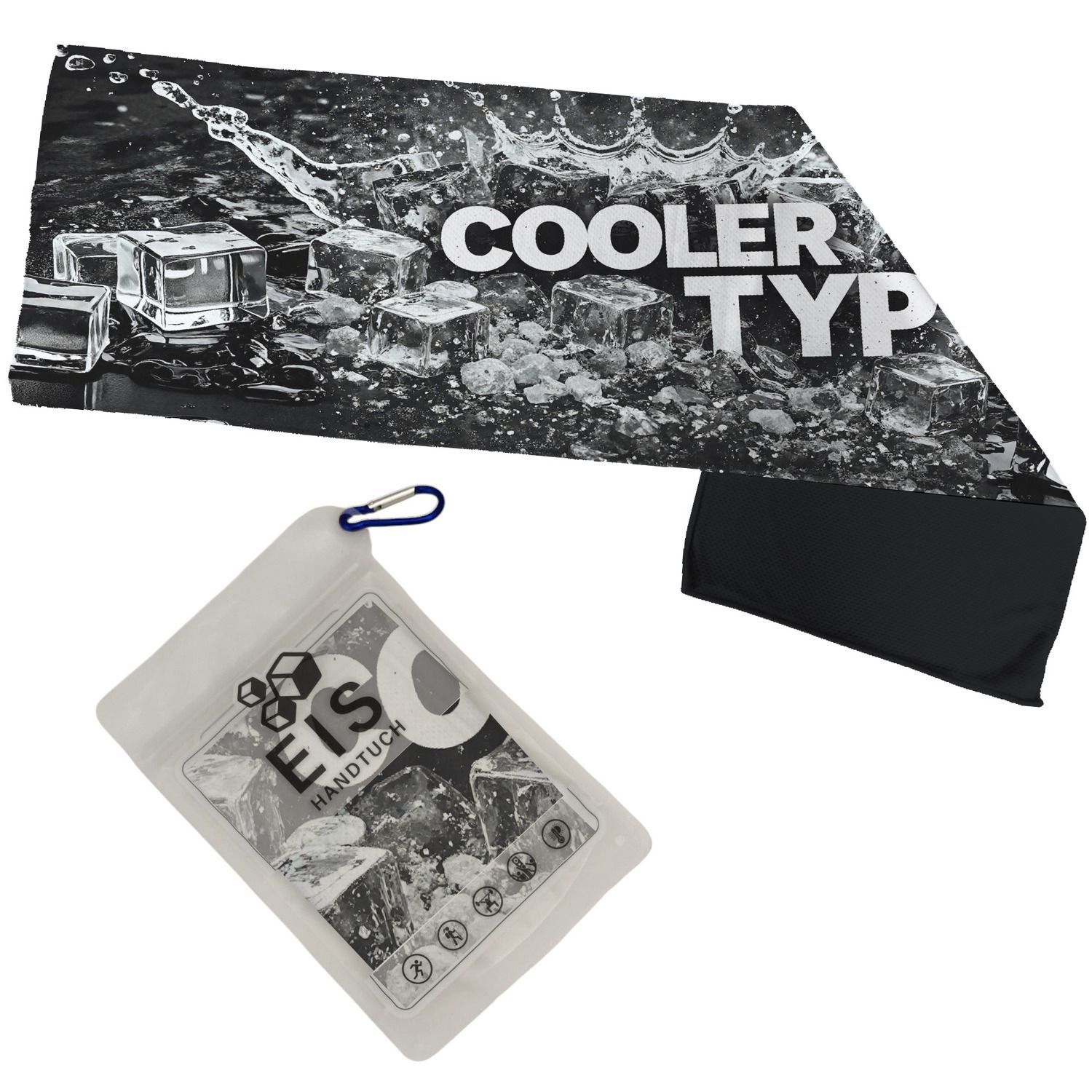Eishandtuch 80 x 24 cm Eishandtuch 80 x 24 cm "Cooler Typ"