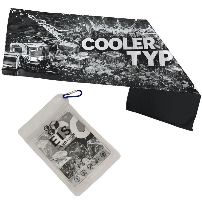 Eishandtuch 80 x 24 cm "Cooler Typ"
