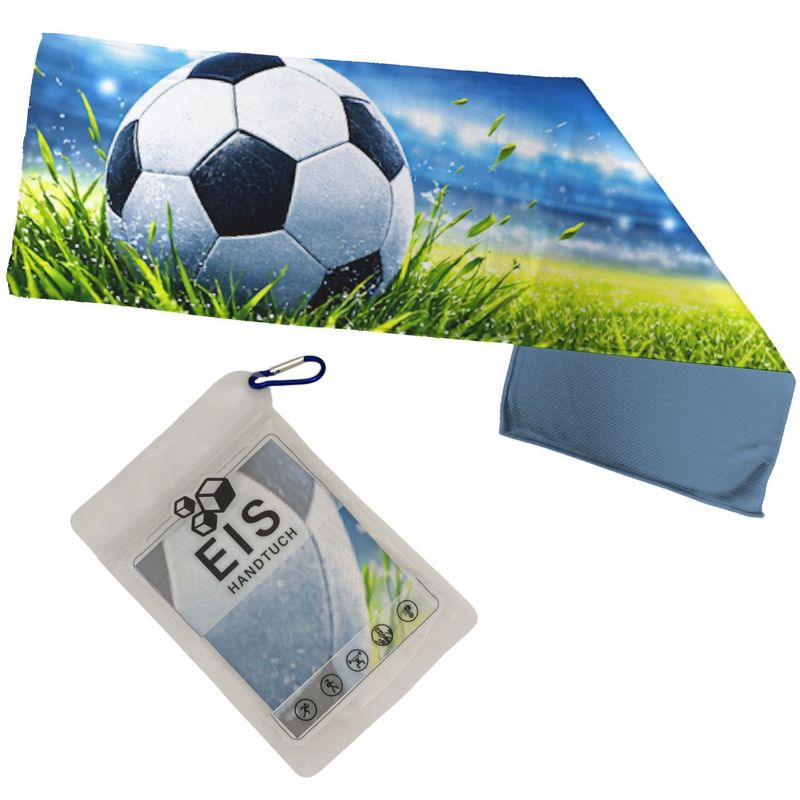 Eishandtuch 80 x 24 cm "Fußball"