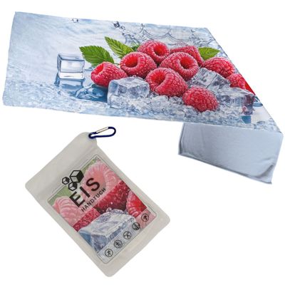Eishandtuch 80 x 24 cm Eishandtuch 80 x 24 cm "Himbeeren"