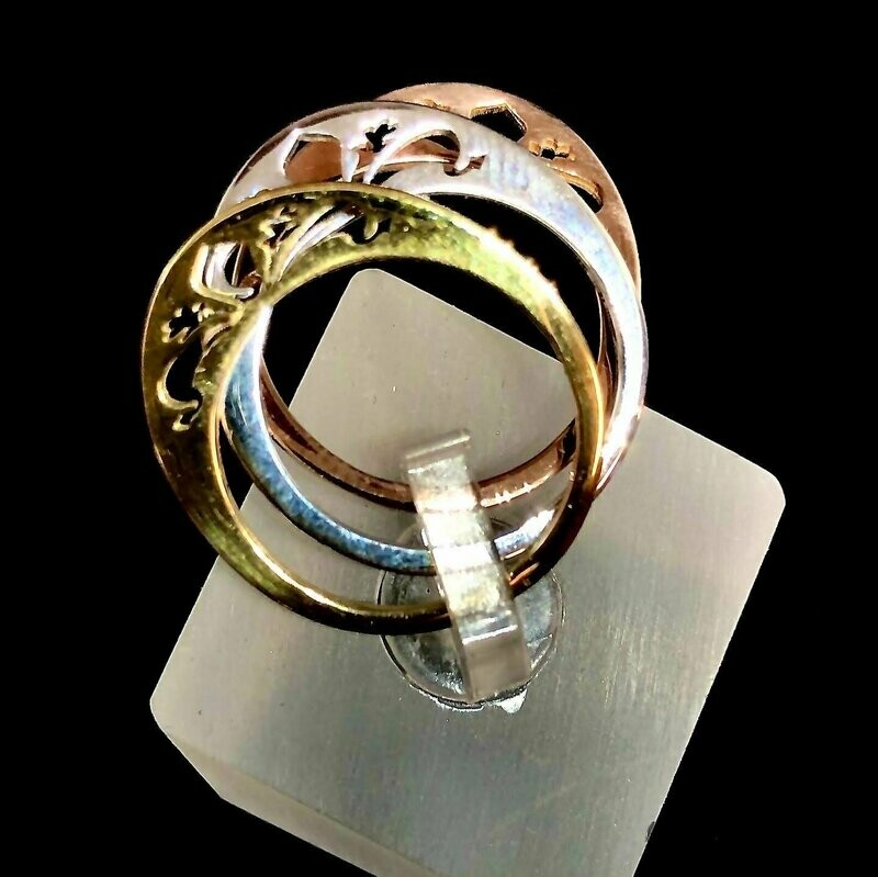 Fedine Gigliate in Oro 18K