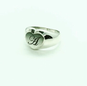 Anello scudo Cuore