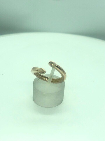 Anello Serpente Oro18Kt con occhi di Brillanti