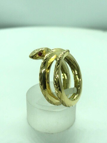 Anello Serpente Oro18K