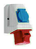 D31S231-Tomada Saliente 3P 16A+SCHUKO