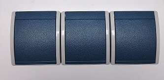 3088.3 - Tomada SCHUKO TRIPLA Horizontal