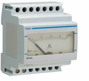 SM250-Amperímetro analógico 0-250/5A