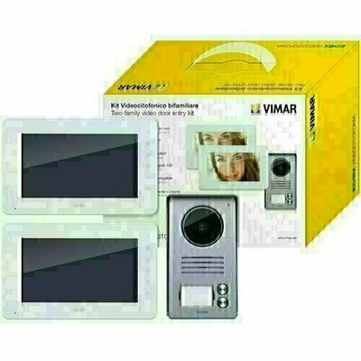 K40931-KIT VIDEO 7" Bi-Familiar c/ Alimentador