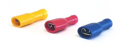 TFFTI 2,5/6,3-Terminal fast-on fêmea totalmente isolado Azul