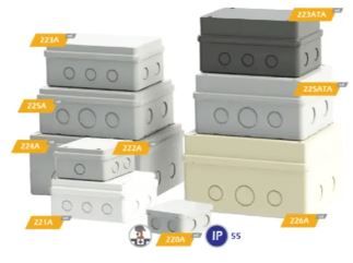 Caixa estanque 80x80 - 220A/CZ