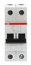 SH202 T - C 25 - Disjuntor 2P 25A 3KA "C"