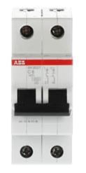 SH202 T - C 6 - Disjuntor 2P 6A 3KA "C"