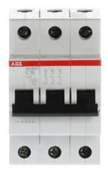 SH203 T - C 10 - Disjuntor 3P 10A 3KA "C"