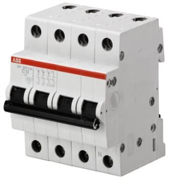 SH203 T - C 10 NA - Disjuntor 3P+N 3KA "C"