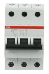 SH203 T - C 6 - Disjuntor 3P 6A 3KA "C"