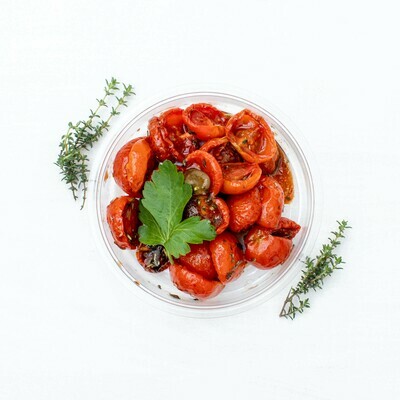 Kleine Tomaten getrocknet - karamellisiert