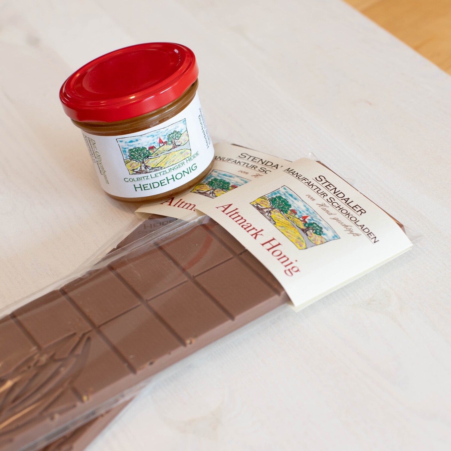 Schokolade - Altmark Honig - 45% Kakaoanteil