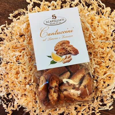 Cantuccini al Limone e Zenzero