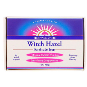 Heritage Store Witch Hazel Bar Soap - 3.5oz