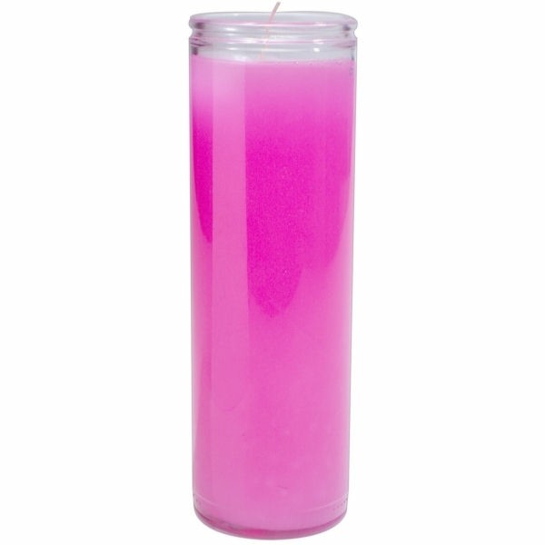 Solid Pink Candle