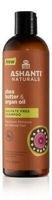Ashanti Naturals-Shea Butter & Argan Oil Sulfate Free Shampoo