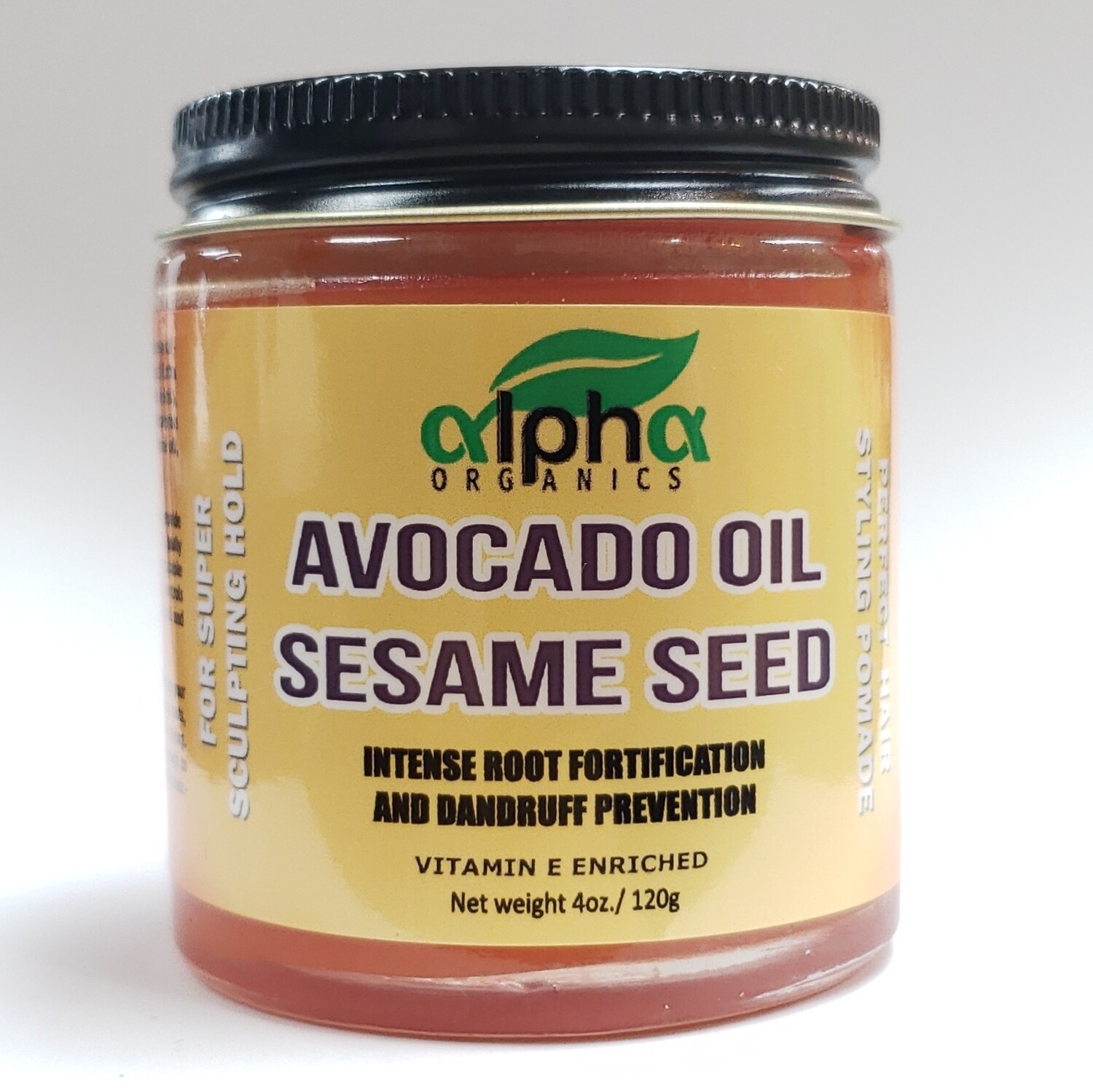 Alpha Organics-Avocado Oil With Sesame Seed 4oz
