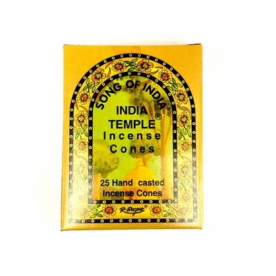 Song of India: Indian Temple Cone Incense 