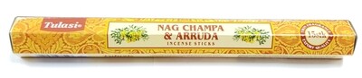 Tulasi: Nagchampa & Arruda Stick Incense (1 Unit 15 Sticks)
