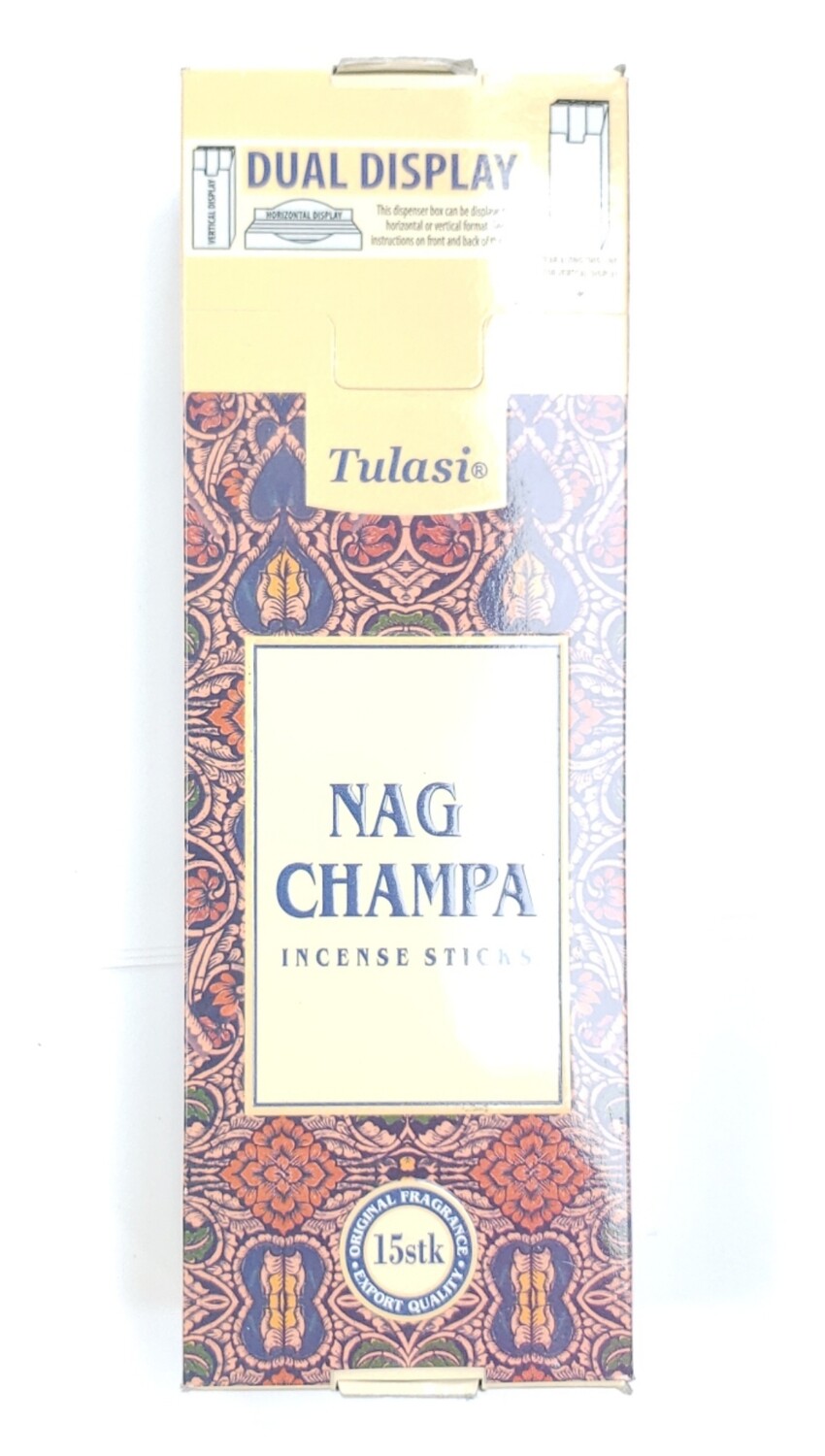 Tulasi: Nagchampa Stick Incense Box (6 Unit 15 Sticks each)
