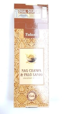Tulasi: Nagchampa & Palo Santo Stick Incense Box (6 Unit 15 Sticks each)