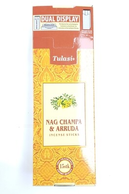 Tulasi: Nagchampa & Arruda Stick Incense Box (6 Units 15 Sticks each)