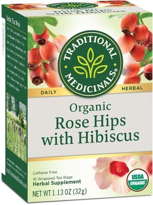 Traditional Medicinals-Rose Hips With Hibiscus