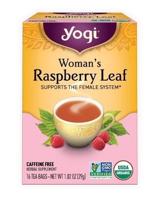 Yogi Women’s Raspberry Leaf Tea
