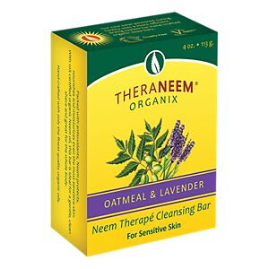 TheraNeem Oatmeal & Lavender Cleansing Bar 4oz